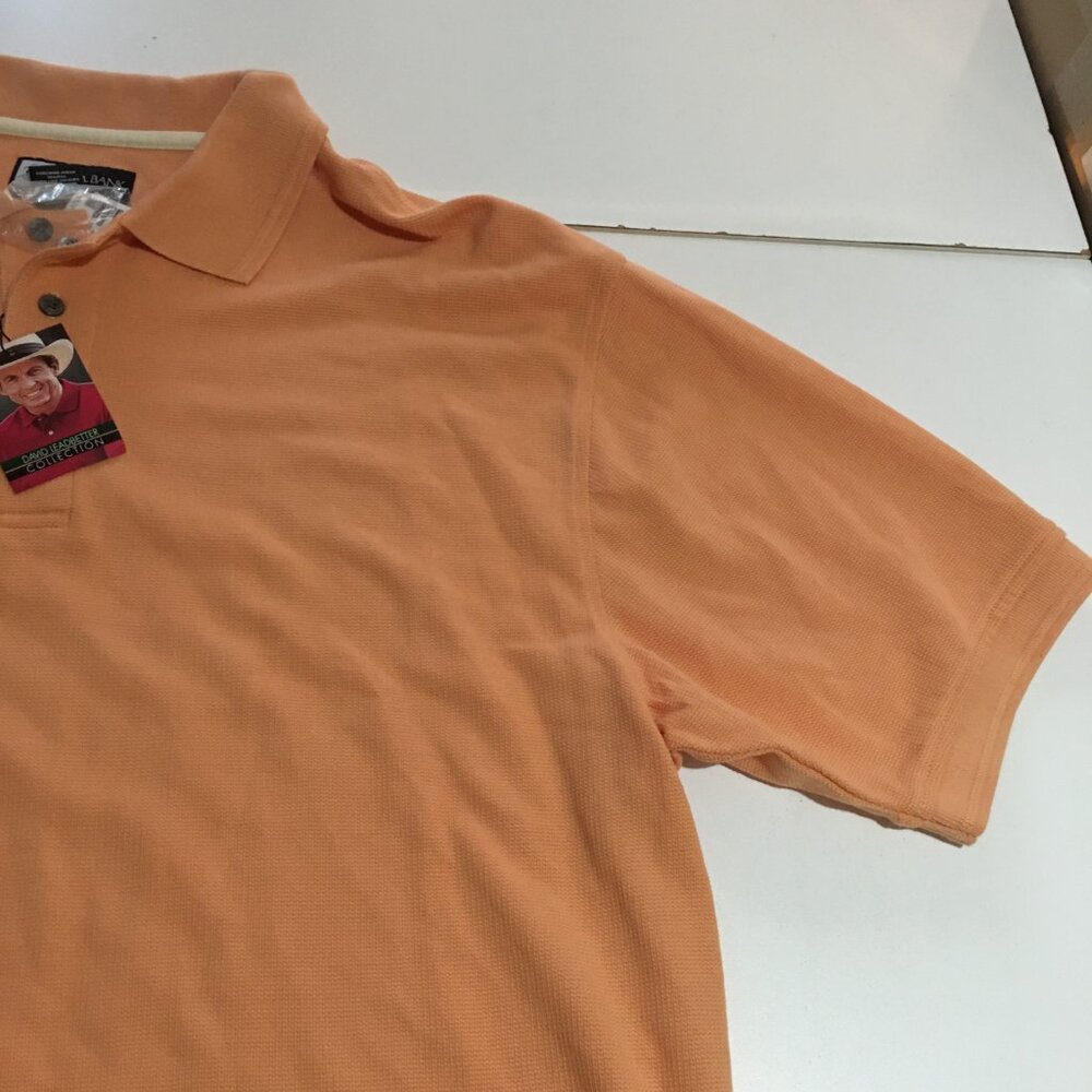 Jos A Bank Leadbetter Golf Polo Shirt Mens XL Orange NWT $59.5 - Picture 2 of 7